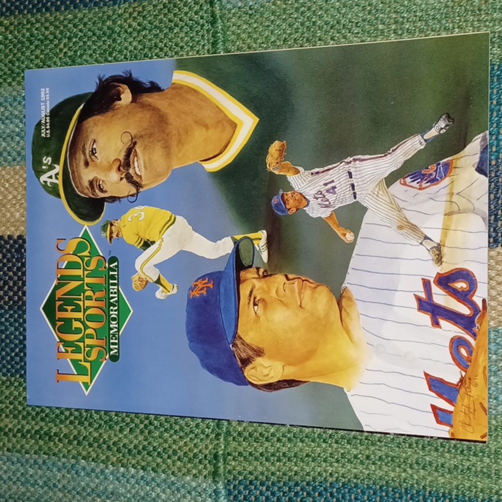Legends Sports Memorabilia July/August 1992